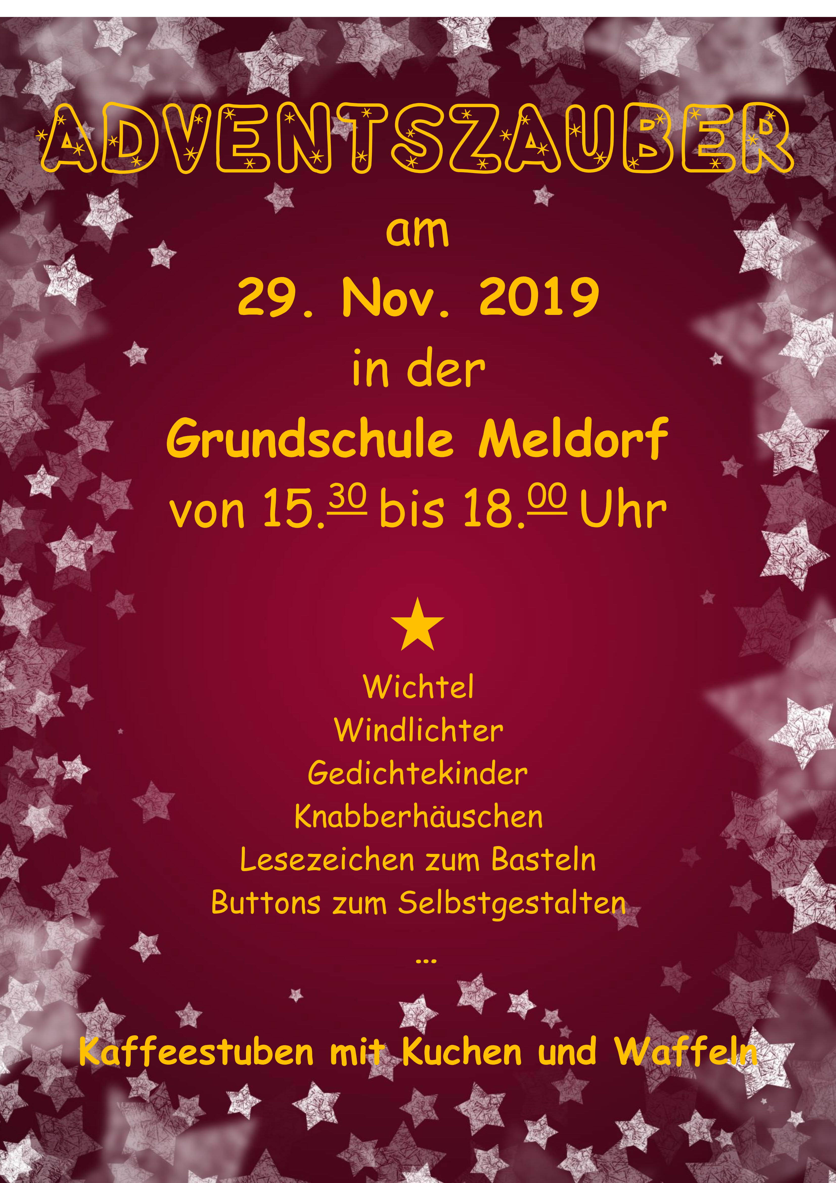 Read more about the article Weihnachtssingen und „Adventszauber“ in der Grundschule Meldorf
