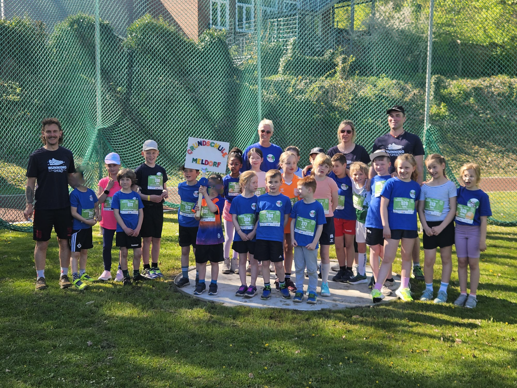 Read more about the article Die Grundschule Meldorf beim Brückenlauf 2026